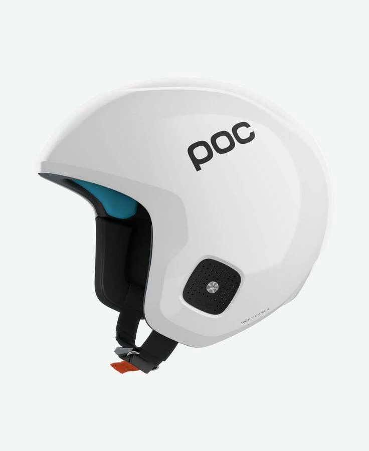 POC SPORTS USA POC Skull Dura X Spin Ski Race Helmet In Hydrogen White 1 POC SPORTS USA POC Skull Dura X Spin Ski Race Helmet In Hydrogen White