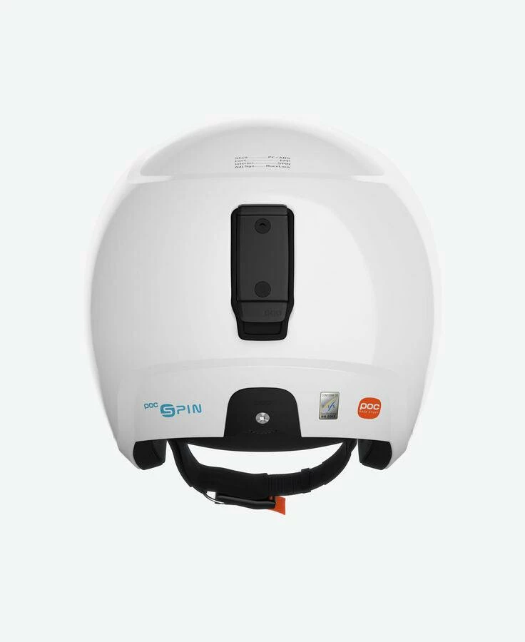 POC SPORTS USA POC Skull Dura X Spin Ski Race Helmet In Hydrogen White 3 POC SPORTS USA POC Skull Dura X Spin Ski Race Helmet In Hydrogen White - Image 3