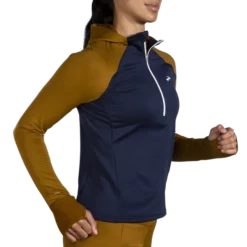 Brooks Women's Notch Thermal Hoodie 2.0