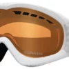 Dragon Alliance Dragon DXS Goggle In White With Lumalens Amber Lens