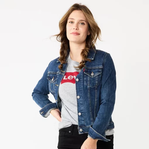 Women's Levi's® Original Trucker Jean Jacket -Gearwest shop 2998897 Sweet Jane