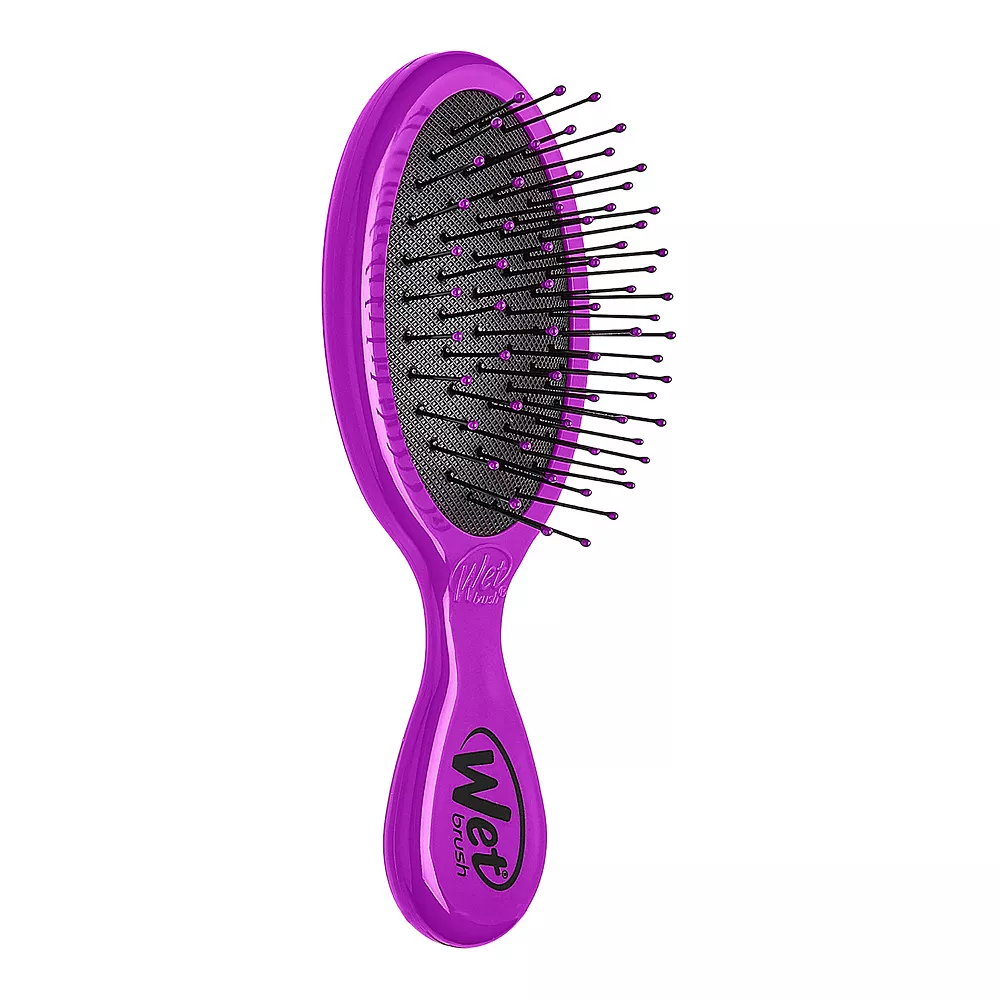 Wet Brush Mini Detangler Hair Brush - Purple 3 Wet Brush Mini Detangler Hair Brush - Purple - Image 3