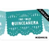 Web Card Quinceanera Banner E-Gift Card