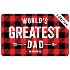 Web Card World's Greatest Dad E-Gift Card