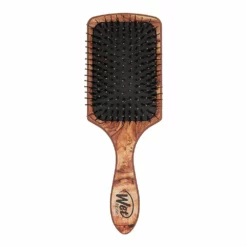 Wet Brush Paddle Shine With Argan Oil - Traditional Wood