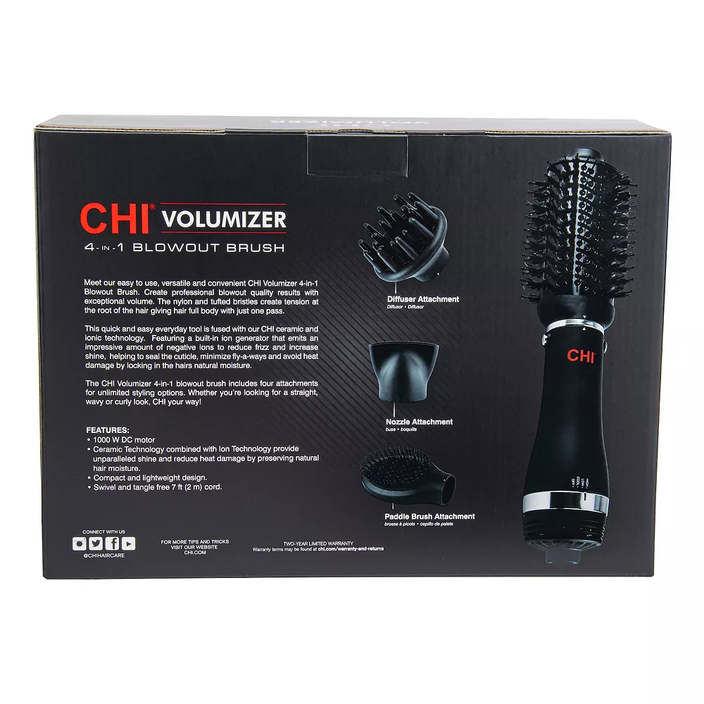 CHI Volumizer 4-IN-1 Blowout Brush 3 CHI Volumizer 4-IN-1 Blowout Brush - Image 3