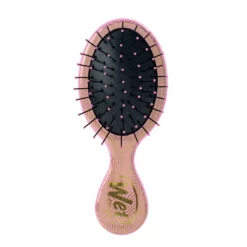 Wet Brush Mini Detangler - Bright Geometric Hearts