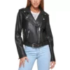 Women's Levi's® Belted Faux Leather Motorcycle Jacket