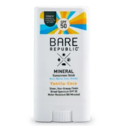 Bare Republic Mineral Sport Vanilla-Coco Sunscreen Stick - SPF 50
