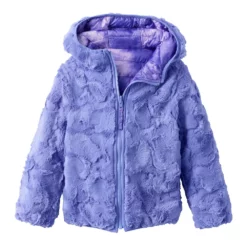 Girls 7-16 Lands' End Reversible Fleece Jacket -Gearwest shop 4939355 ALT2