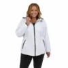 Plus Size Fleet Street Hooded Drawstring-Waist Anorak Jacket