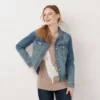 Petite LC Lauren Conrad Denim Jacket
