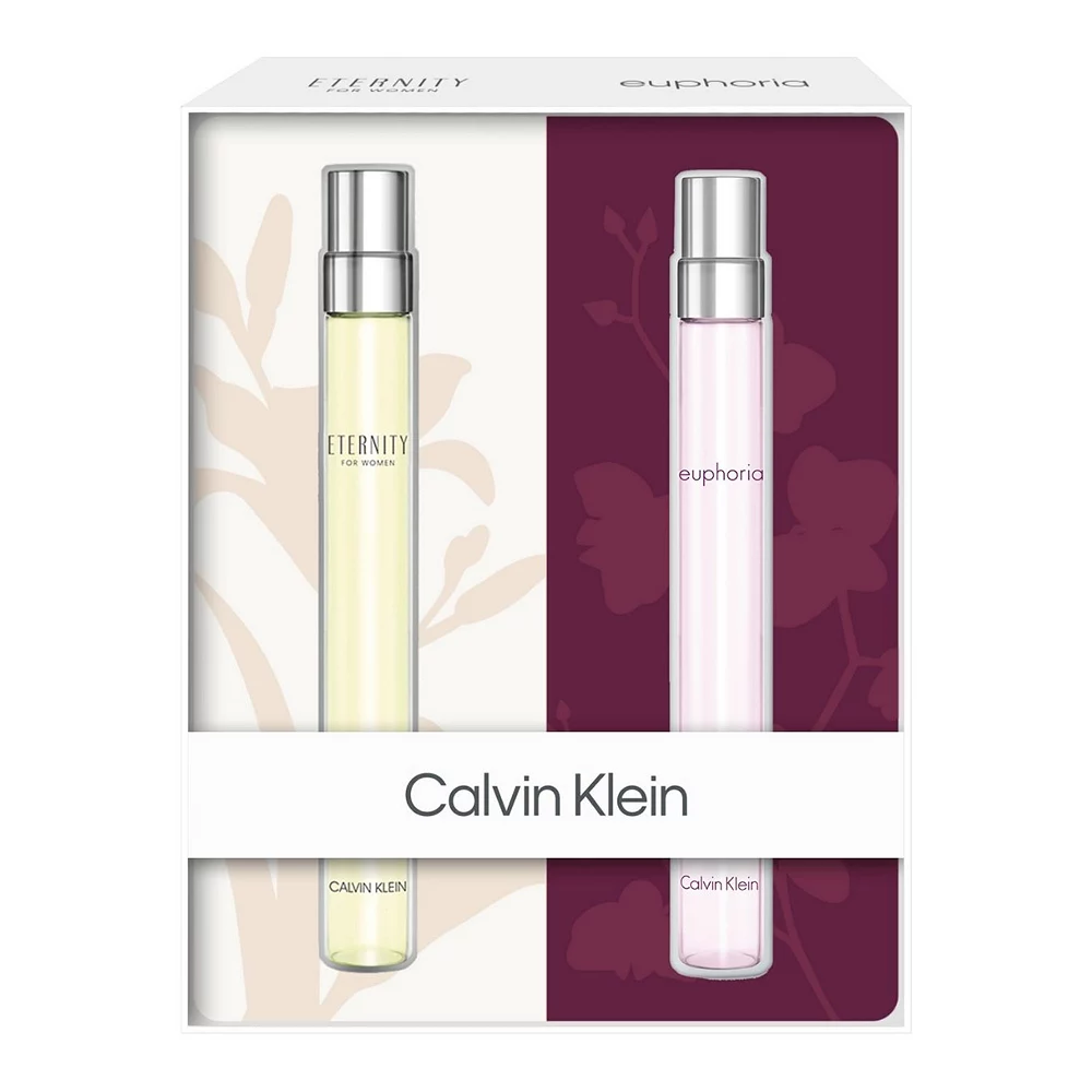 Calvin Klein Eternity For Women And Euphoria For Women Penspray Duo Gift Set 1 Calvin Klein Eternity For Women And Euphoria For Women Penspray Duo Gift Set