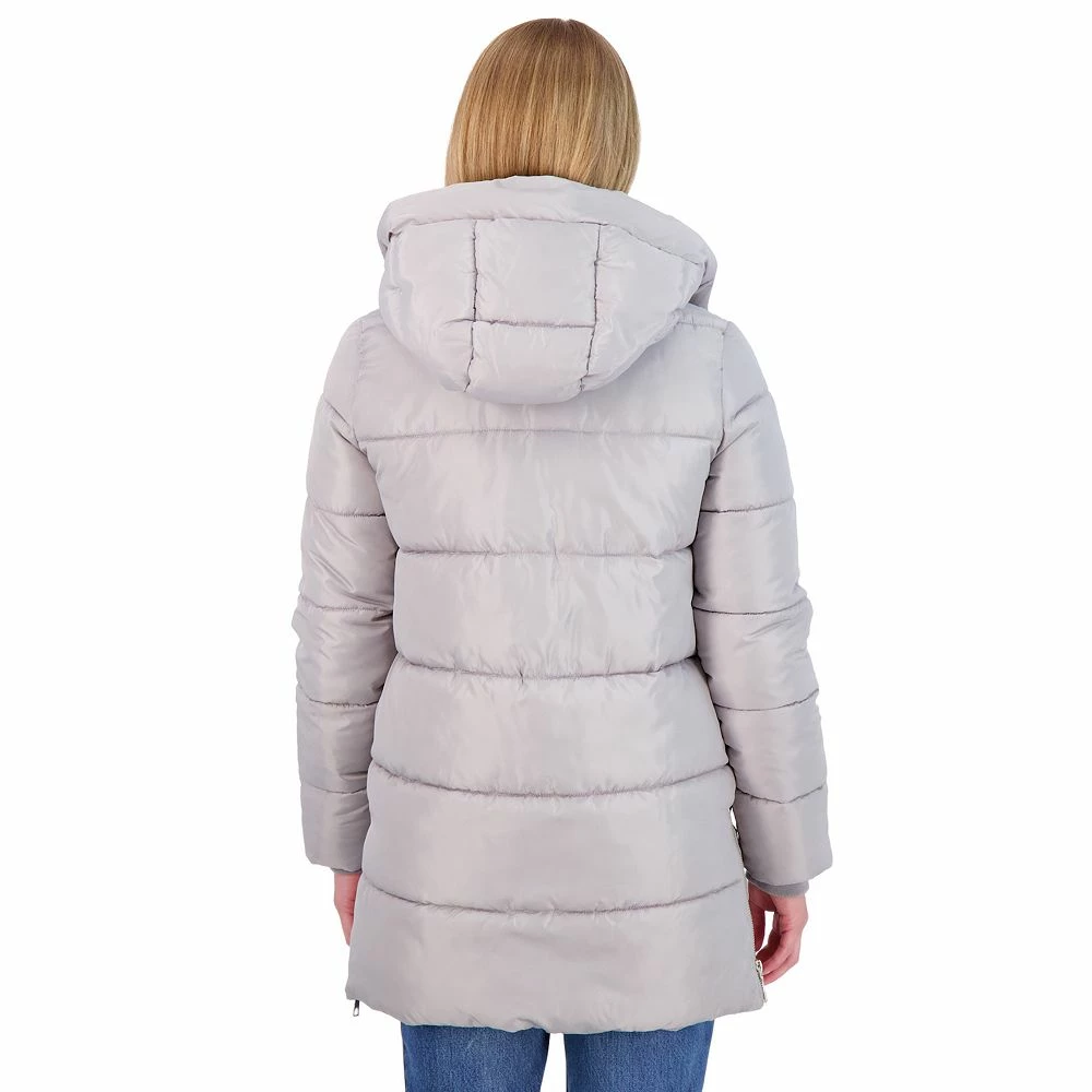 Juniors' Sebby Hooded Puffer Coat 2 Juniors' Sebby Hooded Puffer Coat - Image 2