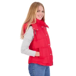 Juniors' Sebby Hooded Water-Resistant Puffer Vest 6 Juniors' Sebby Hooded Water-Resistant Puffer Vest -Gearwest shop 5119086 ALT2