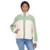Juniors' Sebby Reversible Mixed Media Sherpa Jacket