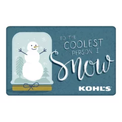 Web Card Snowglobe Gift Card