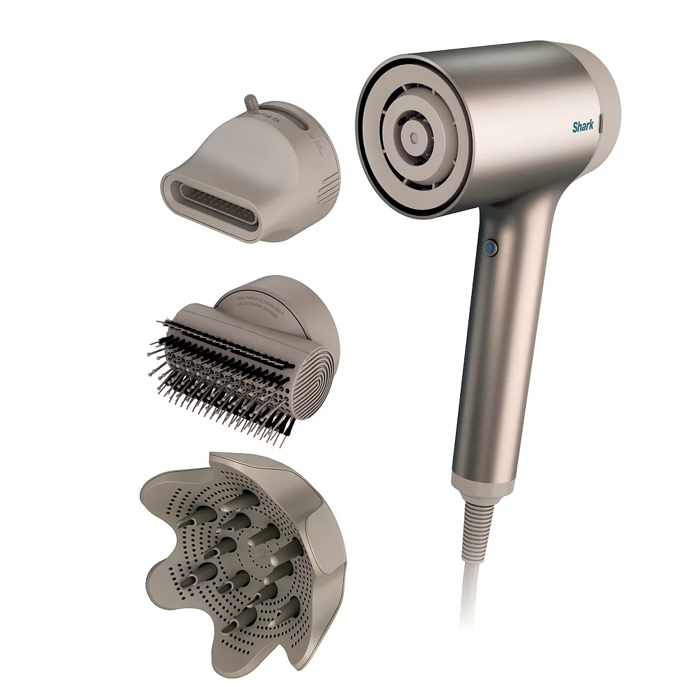 Shark HyperAIR With IQ 2-in-1 Concentrator, Styling Brush, & Curl-Defining Diffuser (HD120BRN) 1 Shark HyperAIR With IQ 2-in-1 Concentrator, Styling Brush, & Curl-Defining Diffuser (HD120BRN)