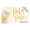 Web Card Hola Bebé E-Gift Card