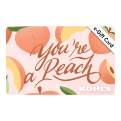 Web Card You're A Peach E-Gift Card