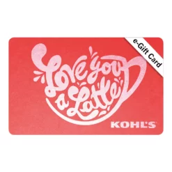 Web Card Love You A Latte E-Gift Card