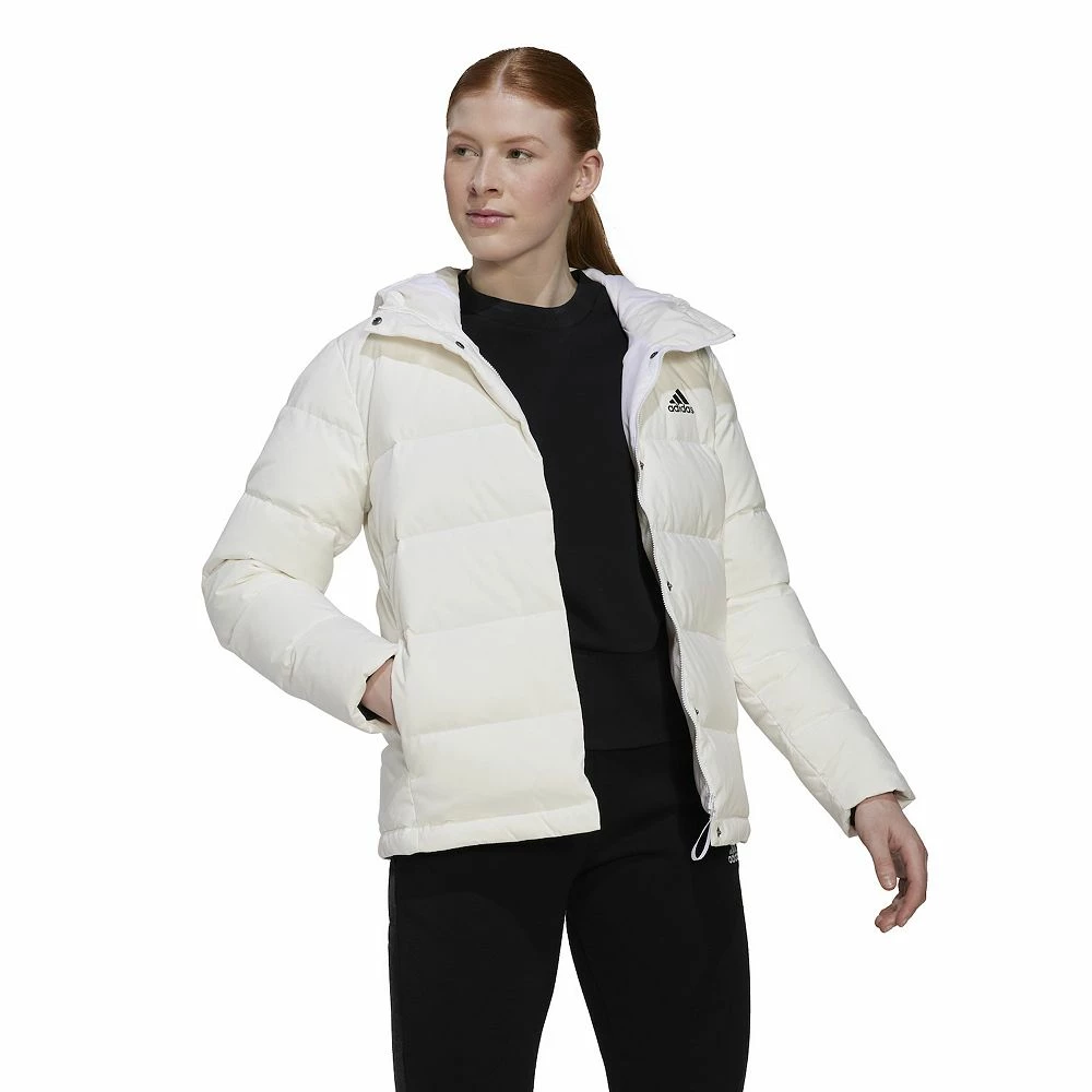 Women's Adidas Helionic Outdoor Hooded Down Jacket 3 Women's Adidas Helionic Outdoor Hooded Down Jacket - Image 3