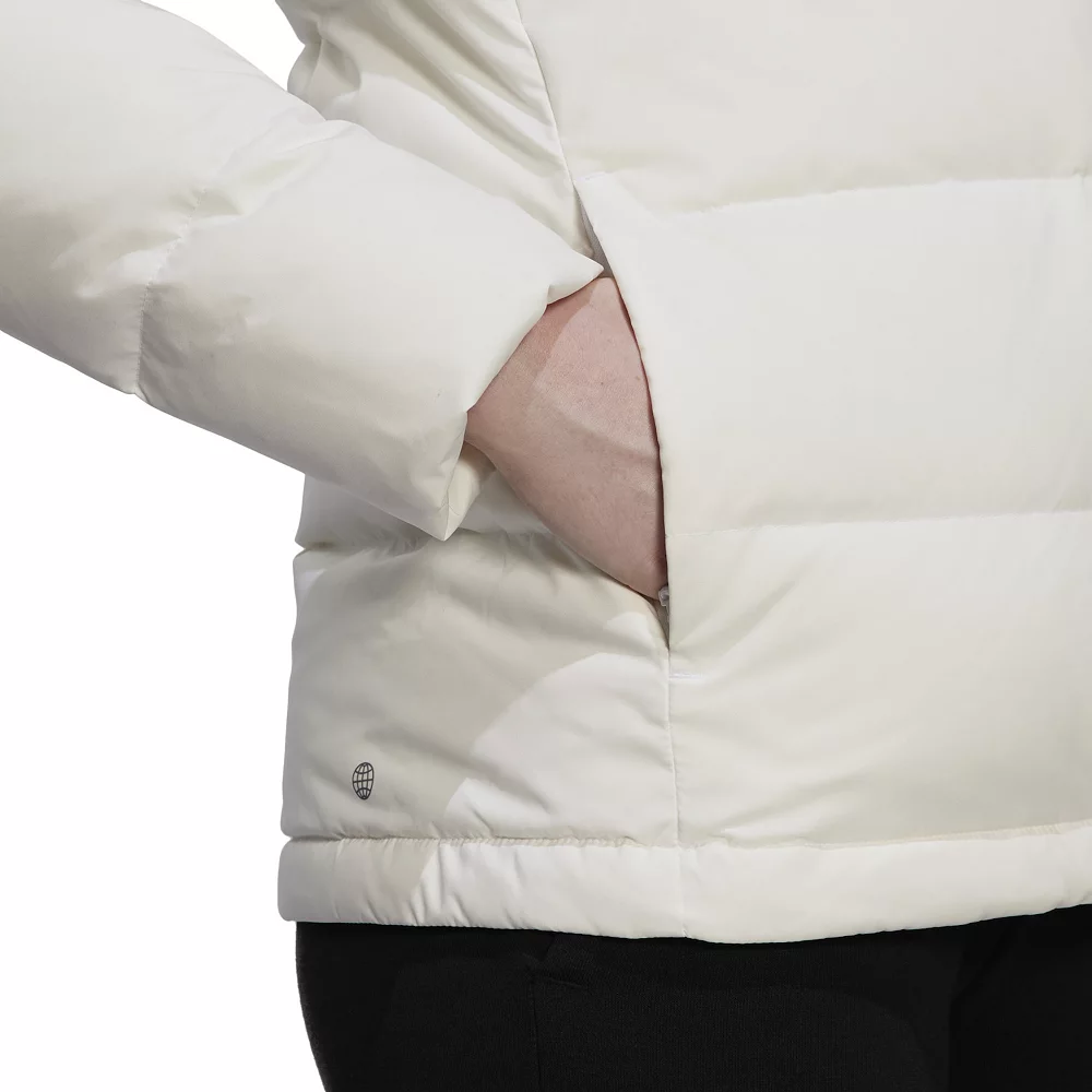 Women's Adidas Helionic Outdoor Hooded Down Jacket 4 Women's Adidas Helionic Outdoor Hooded Down Jacket - Image 4