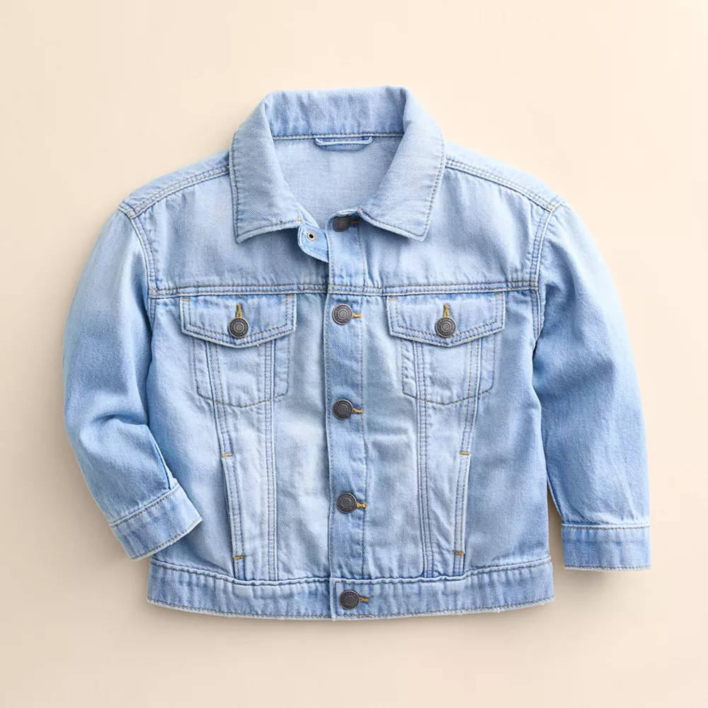 Kids 4-8 Little Co. By Lauren Conrad Organic Denim Jacket 1 Kids 4-8 Little Co. By Lauren Conrad Organic Denim Jacket