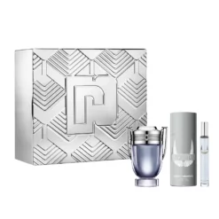 Paco Rabanne Invictus Eau De Toilette 3 Pc. Set