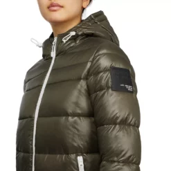 Kendall + Kylie Women's Kendall & Kylie Packable Down Puffer Jacket 9 Kendall + Kylie Women's Kendall & Kylie Packable Down Puffer Jacket -Gearwest shop 5890852 ALT4