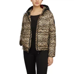 Kendall + Kylie Women's Kendall & Kylie Hood Packable Down Puffer Jacket -Gearwest shop 5890855 ALT3