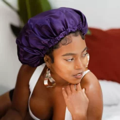 Glow By Daye Premium Adjustable Satin Bonnet -Gearwest shop 5895301 ALT3