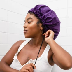 Glow By Daye Satin Lined Shower Cap