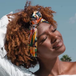 Glow By Daye Charmeuse Satin Hair Scarf -Gearwest shop 5895303 ALT5