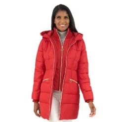 Women's Fleet Street Hooded Puffer Coat 10 Women's Fleet Street Hooded Puffer Coat -Gearwest shop 5923716 ALT4