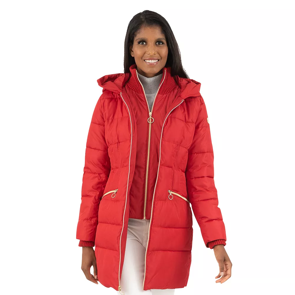 Women's Fleet Street Hooded Puffer Coat 5 Women's Fleet Street Hooded Puffer Coat - Image 5