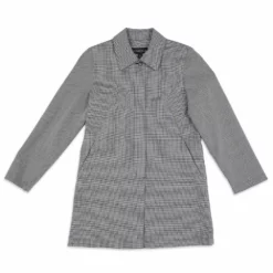 Women's Fleet Street Classic Gingham Raincoat -Gearwest shop 5923721 ALT4