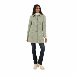 Women's Fleet Street Wool-Blend Boucle Coat -Gearwest shop 5923722 ALT4