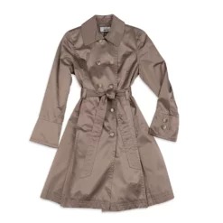 Women's Fleet Street Sateen Trench Coat -Gearwest shop 5923732 ALT4