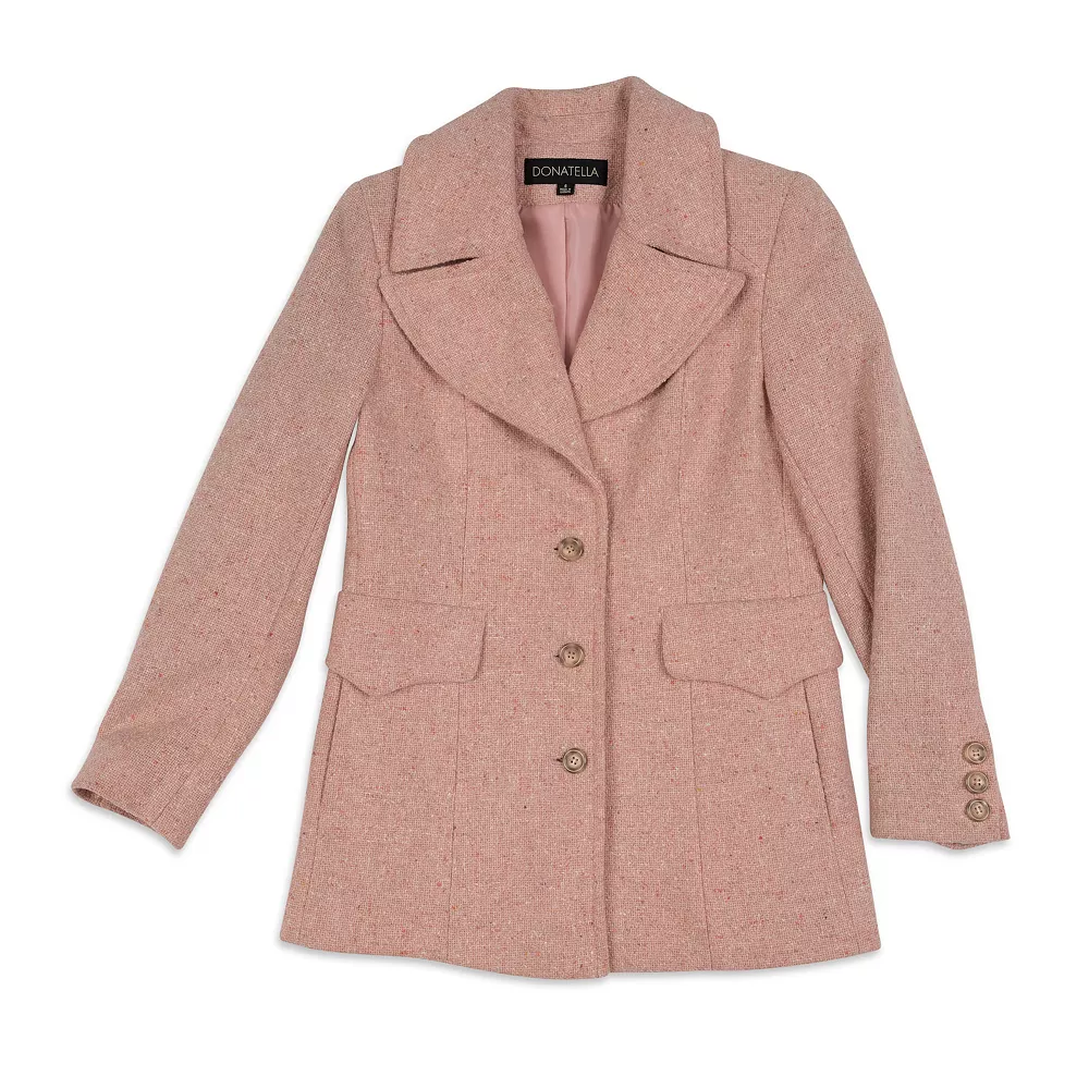Women's Fleet Street Wool-Blend Boucle Coat 4 Women's Fleet Street Wool-Blend Boucle Coat - Image 4