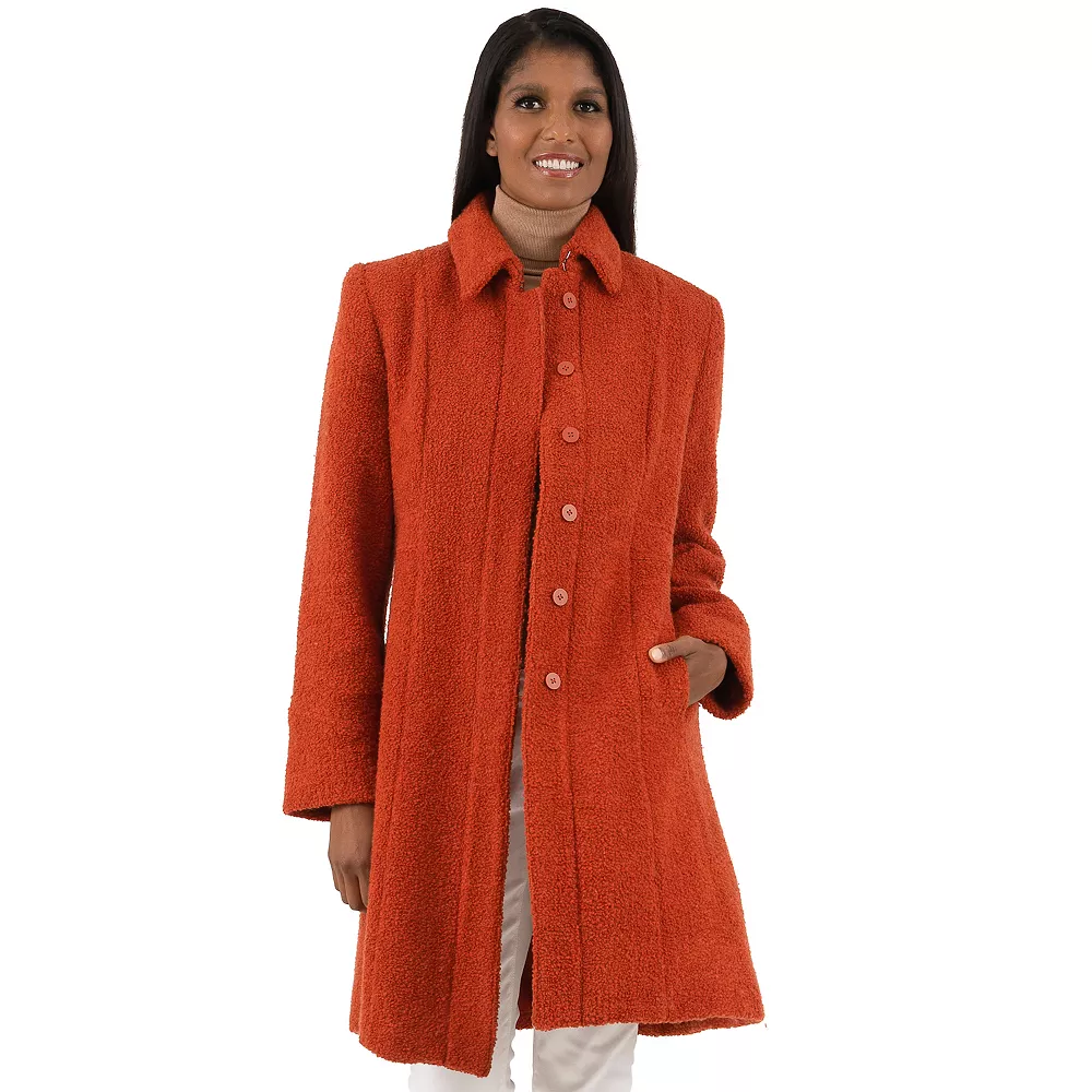 Women's Fleet Street Wool-Blend Coat 4 Women's Fleet Street Wool-Blend Coat - Image 4