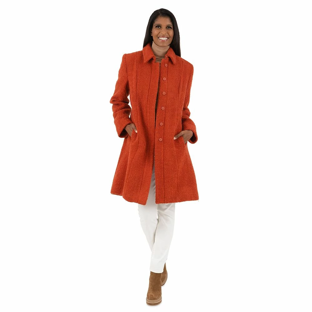 Women's Fleet Street Wool-Blend Coat 5 Women's Fleet Street Wool-Blend Coat - Image 5
