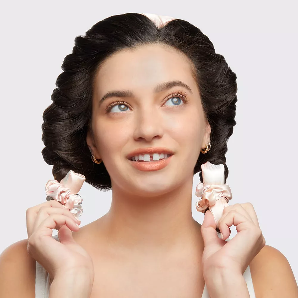 Kitsch Satin Heatless Curling Set- Sunset Tie Dye 5 Kitsch Satin Heatless Curling Set- Sunset Tie Dye - Image 5