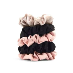 Kitsch 5-Pack Assorted Satin Sleep Scrunchies -Gearwest shop 5940880 ALT2