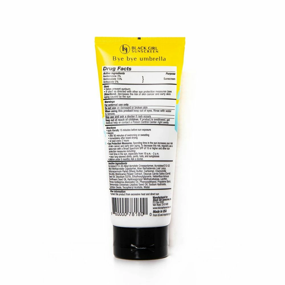 Black Girl Sunscreen Kids SPF 50 2 Black Girl Sunscreen Kids SPF 50 - Image 2