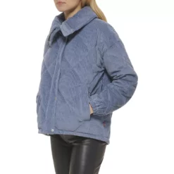 Women's Levi's® Corduroy Quilted Puffer Jacket -Gearwest shop 6062843 ALT2