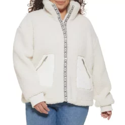Plus Size Levi's® Cozy Teddy Sherpa Jacket