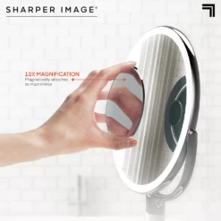 Sharper Image SpaStudio LED Mirror With Built-In Speaker -Gearwest shop 6081568 ALT2