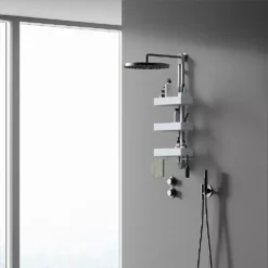 Sharper Image SpaStudio Hook Hanging Shower Caddy -Gearwest shop 6081573 ALT4