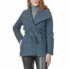 Women's Coffee Shop Belted Knit Wrap Jacket